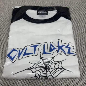 [새상품] DRT CVLTLAKE 컬트레이크 한정판 래글런 롱 T XL
