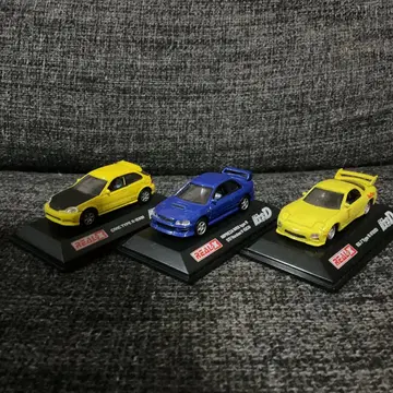 REAL-X 이니셜D 미니카 3대 세트