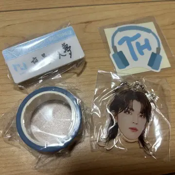 타카츠카 히로무 가챠 명찰 스티커 마스킹 테이프 아크릴 키링