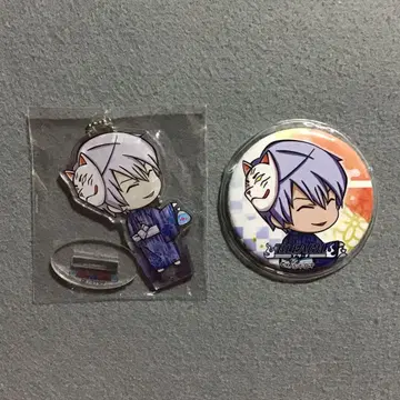 BLEACH 이치마루 긴 츠리비레 아크릴 키링 캔뱃지 세트