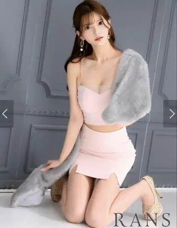 RANS 미니 드레스 셋업 S