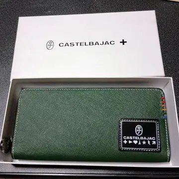 CASTELBAJAC 그린 장지갑