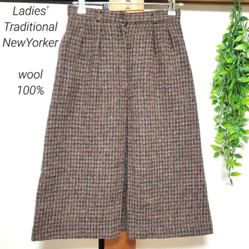 Ladies' Traditional New Yorker 울 스커트