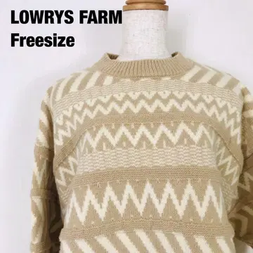 LOWRYS FARM 로리즈팜 노르딕 긴팔 니트 A8