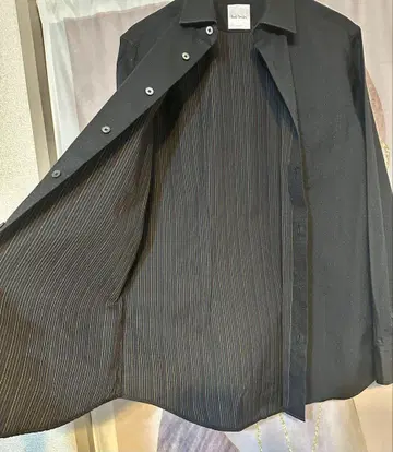 폴스미스 멀티 컬러 멀티 스트라이프 도비 도트 드레스 셔츠 일본제