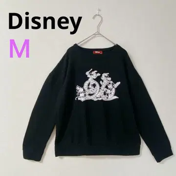 [ Disney ] 디즈니 맨투맨 트레이닝복 속기모 미키 미니 M