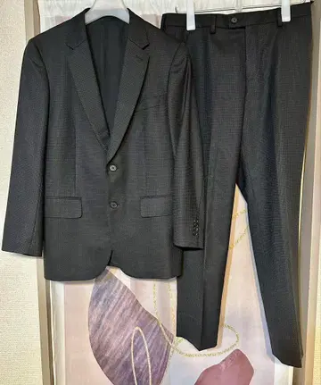 폴스미스 SOHO 도트 체크 도트 비즈니스 셋업 블랙