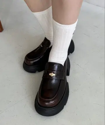 볼륨 밑창 코인 로퍼