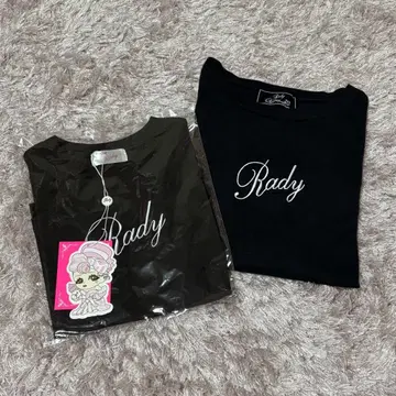 Rady 치비Rady 로고 T셔츠 부모 자녀 커플룩