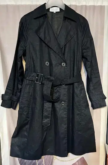 매킨토시 필로소피 A라인 린넨 100% 트렌치코트