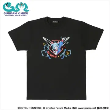GUNDAM 하츠네 미쿠 T셔츠