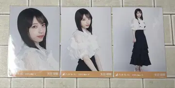노기자카46 브로마이드 야타 모에카 빅 보타이 블라우스 컴프