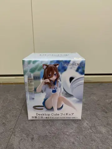 5등분의 신부 나카노 미쿠 Desktop Cute 피규어