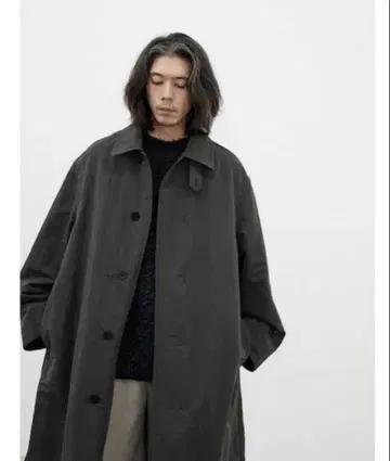 [ LIDNM ] NYLON RIP MILITARY COAT