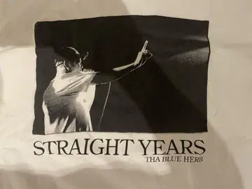 THA BLUE HERB STRAIGHT YEARS 티셔츠 M