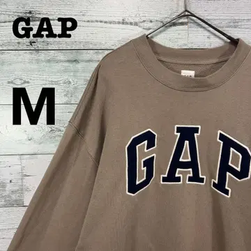 00s GAP 갭 빅 로고 자수 맨투맨 M 올드갭