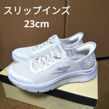 스케쳐스 GOWALK 플렉스 스니커즈 슬립인즈 화이트