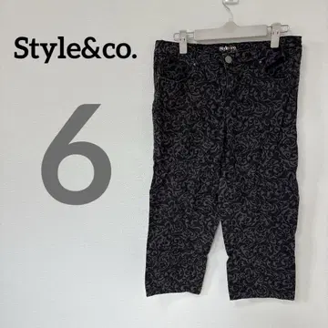 Style&co. [ M ] 캐주얼 팬츠 팬츠 바지 크롭 팬츠