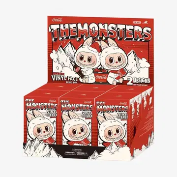 THE MONSTERS 코카콜라 시리즈 봉제 인형 모듬 박스