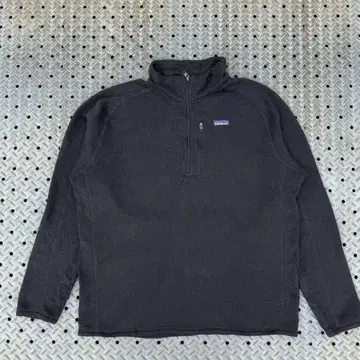 Patagonia 베터 스웨터 하프 지퍼 블랙 XL 사이즈
