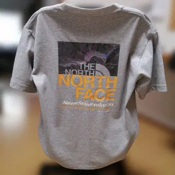 The North Face 그레이 T셔츠 L사이즈