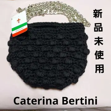 Caterina Bertini 블랙 숄더백
