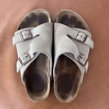 Birkenstock 그레이 컴포트 샌들