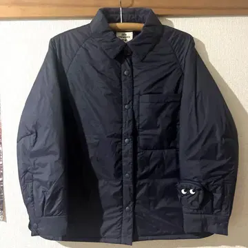 안야 힌드마치 자켓 퍼프 테크 셔츠 자켓 네이비 M