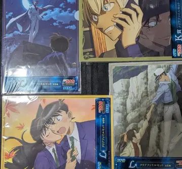 명탐정 코난 클리어 파일 8세트