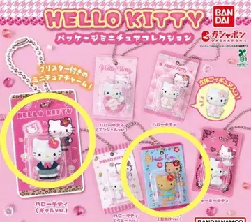 HELLO KITTY 패키지 미니어처 컬렉션 2세트