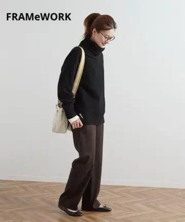FRAMeWORK 삭소니 이지 팬츠