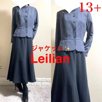 새상품급! 레리안 Leilian REDA 포멀 자켓 13 XL 네이비