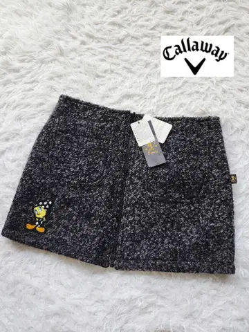 [ 새상품 ] callway Tweety 트위티 콜라보 골프 스커트