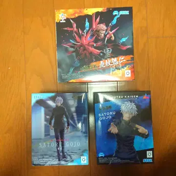 주술회전 SATORU GOJO YUJI ITADORI 피규어 3체 세트
