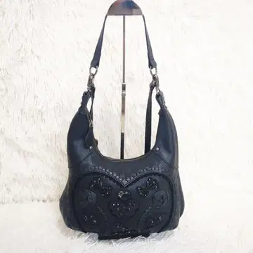[ 새상품급 ] [ 레어 ] ANNA SUI 안나수이 가죽 숄더백 블랙