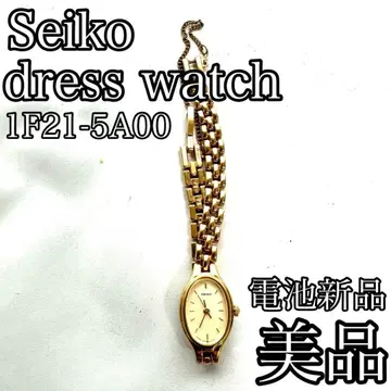 Seiko Tisse 1F21 5A00 골드 여성용 레트로