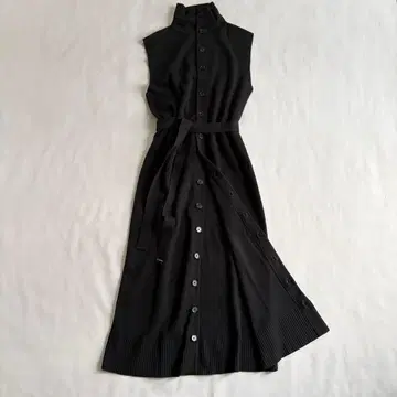 [CABan] 롱베스트 원피스 니트 캐시미어 하이넥 FREE