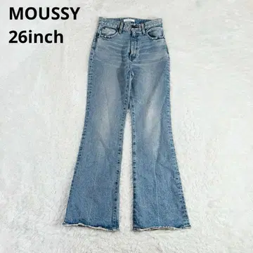 626 moussy 마우지 MVS FLARE 플레어 데님 26인치