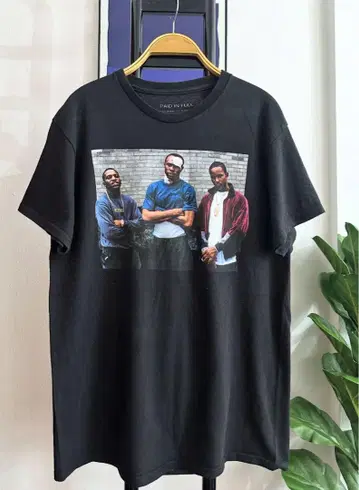 PAID IN FULL T셔츠 M 블랙