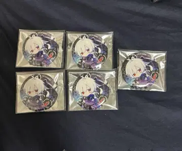 마후마후 캔뱃지 어둠색 나이트 퍼레이드