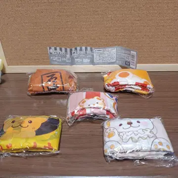 솜사탕 장난감 상자 주민 음식 곰 쇼핑백 전 5종 컴프