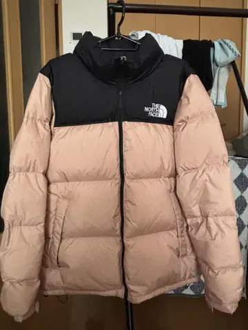 THE NORTH FACE 다운 자켓 블랙 핑크
