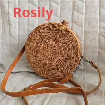 [ 새상품급 ] Rosily 아타백 바스켓백 원형 라운드 숄더백
