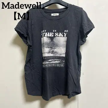 Madewell [ M ] 메이드웰 그래픽 T셔츠 다크 그레이