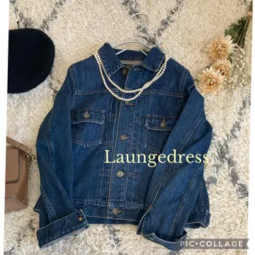 라운지 드레스 Laungedress 컴팩트 데님 G 재킷