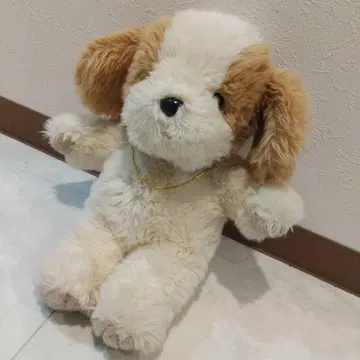 새상품급 퍼스트사 레트로 강아지 봉제 인형