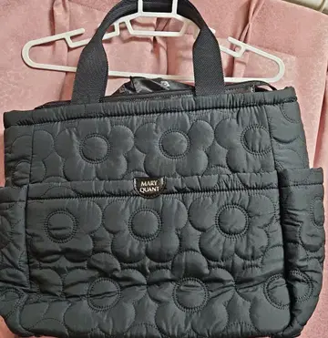 MARY QUANT 2WAY 백 퀼팅 블랙