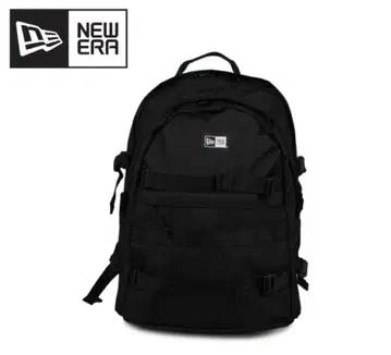 NEW ERA 블랙 백팩
