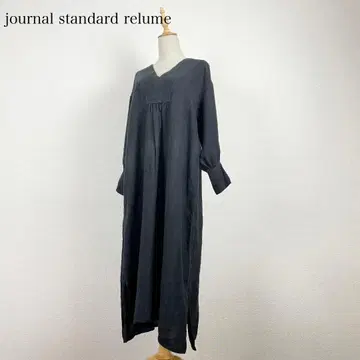 journalstandard relume 클래스 키 린넨 카프탄 원피스