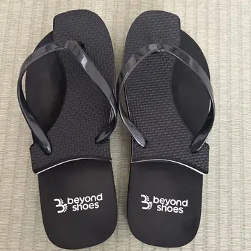 락바키 beyond shoes 블랙 샌들 M 자세 교정